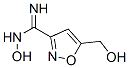 3-Isoxazolecarboximidamide, N-hydroxy-5-(hydroxymethyl)-, (E)- (9CI) CAS#: 162330-57-6