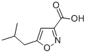 3-Isoxazolecarboxylicacid,5-(2-methylpropyl)-(9CI) CAS#: 150517-80-9