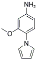 3-METHOXY-4-PYRROL-1-YL-PHENYLAMINE CAS#: 137352-70-6
