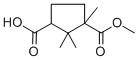 3-(METHOXYCARBONYL)-2,2,3-TRIMETHYLCYCLOPENTANE-1-CARBOXYLIC ACID CAS#: 306935-16-0