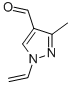 3-METHYL-1-VINYL-1H-PYRAZOLE-4-CARBALDEHYDE CAS#: 120841-95-4