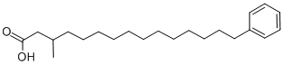 3-METHYL-15-PHENYLPENTADECANOIC ACID CAS#: 116754-80-4