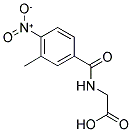 (3-METHYL-4-NITRO-BENZOYLAMINO)-ACETIC ACID CAS#: 124924-36-3