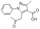 3-METHYL-5-(2-OXO-PROPYL)-1-PHENYL-1 H-PYRAZOLE-4-CARBOXYLIC ACID CAS#: 294874-70-7