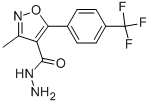 3-METHYL-5-[4-(TRIFLUOROMETHYL)PHENYL]ISOXAZOLE-4-CARBOXYLIC ACID HYDRAZIDE CAS#: 175276-90-1