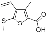3-METHYL-5-(METHYLTHIO)-4-VINYLTHIOPHENE-2-CARBOXYLIC ACID CAS#: 175202-63-8