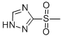 3-(METHYLSULFONYL)-1H-1,2,4-TRIAZOLE CAS#: 3589-05-7