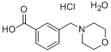 3-(MORPHOLIN-4-YLMETHYL)BENZOIC ACID HYDROCHLORIDE HYDRATE CAS#: 137605-80-2