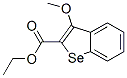 3-Methoxybenzo[b]selenophene-2-carboxylic acid ethyl ester CAS#: 39857-44-8