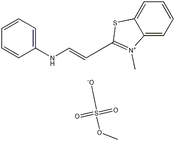 3-Methyl-2-[2-(phenylamino)ethenyl]benzothiazolium Methyl Sulfate CAS#: 301671-47-6