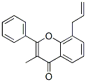 3-Methyl-2-phenyl-8-(2-propenyl)-4H-1-benzopyran-4-one CAS#: 4412-35-5