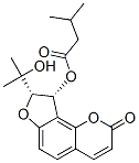 3-Methylbutanoic acid (8S,9R)-8,9-dihydro-8-(1-hydroxy-1-methylethyl)-2-oxo-2H-furo[2,3-h]-1-benzopyran-9-yl ester CAS#: 31456-93-6