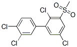 3-Methylsulfonyl-2,3',4',5-tetrachlorobiphenyl CAS#: 116807-53-5