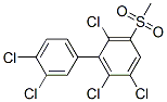 3-Methylsulfonyl-2,3',4',5,6-pentachlorobiphenyl CAS#: 116807-23-9