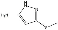 3-(Methylthio)-1H-pyrazol-5-amine CAS#: 117736-74-0