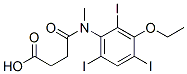 3-[[N-(3-Ethoxy-2,4,6-triiodophenyl)-N-methylamino]carbonyl]propionic acid CAS#: 37938-65-1