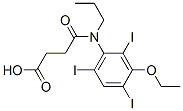 3-[[N-(3-Ethoxy-2,4,6-triiodophenyl)-N-propylamino]carbonyl]propionic acid CAS#: 38188-61-3