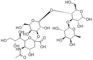 3'-N-ACETYLNEURAMINYL-3-FUCOSYLLACTOSE SODIUM SALT CAS#: 122560-33-2