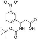 3-N-BOC-3-(3-NITROPHENYL)PROPIONIC ACID CAS#: 284492-22-4
