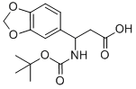 3-N-BOC-3-(3,4-METHYLENEDIOXYPHENYL)PROPIONIC ACID CAS#: 149520-06-9