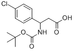 3-N-Boc-Amino-3-(4-chlorophenyl)propionic acid CAS#: 284493-65-8