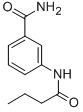 3-(N-butyrylamino)benzamide CAS#: 137084-98-1