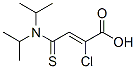 3-(N,N-diisopropylcarbamothioyl)-2-chloroacrylic acid CAS#: 139265-93-3