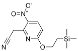 3-Nitro-6-[2-(triMethylsilyl)ethoxy]pyridine-2-acetonitrile CAS#: 361456-00-0