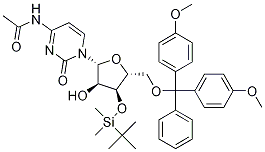 3'-O-t-ButyldiMethylsilyl-5'-O-(4,4'-diMethoxytrityl)-N4-acetyl cytidine CAS#: 123956-65-0