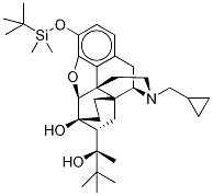 3-O-(tert-Butyldimethylsilyloxy)-6-O-desmethyl Buprenorphine CAS#: 130668-49-4