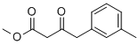 3-OXO-4-M-TOLYL-BUTYRIC ACID METHYL ESTER CAS#: 160921-88-0