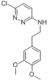 3-PYRIDAZINAMINE, 6-CHLORO-N-[2-(3,4-DIMETHOXYPHENYL)ETHYL]- CAS#: 140628-39-3