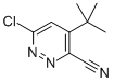 3-PYRIDAZINECARBONITRILE, 6-CHLORO-4-(1,1-DIMETHYLETHYL)- CAS#: 124420-72-0