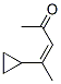 3-Penten-2-one, 4-cyclopropyl-, (Z)- (9CI) CAS#: 145662-35-7
