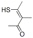 3-Penten-2-one, 4-mercapto-3-methyl-, (3Z)- (9CI) CAS#: 134927-72-3