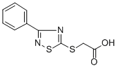 [(3-Phenyl-1,2,4-thiadiazol-5-yl)thio]acetic acid CAS#: 32991-48-3
