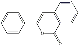 3-Phenyl-1H-pyrano[4,3-c]pyridin-1-one CAS#: 118160-04-6