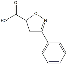 3-Phenyl-2-isoxazoline-5-carboxylic acid CAS#: 4872-58-6