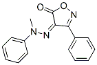 3-Phenyl-4-(N-methylphenylhydrazono)isoxazol-5-one CAS#: 4550-13-4