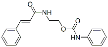 3-Phenyl-N-[2-[[(phenylamino)carbonyl]oxy]ethyl]propenamide CAS#: 30687-10-6