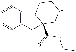 3-Piperidinecarboxylic acid, 3-(phenylMethyl)-, ethyl ester,(R)- CAS#: 170844-43-6