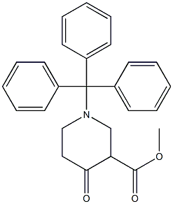 3-Piperidinecarboxylic acid, 4-oxo-1-(triphenylMethyl)-, Methyl ester CAS#: 127956-05-2