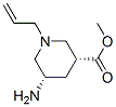 3-Piperidinecarboxylicacid,5-amino-1-(2-propenyl)-,methylester,cis-(9CI) CAS#: 162314-92-3