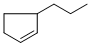 3-Propylcyclopentene CAS#: 34067-75-9