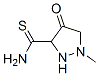 3-Pyrazolidinecarbothioamide, 1-methyl-4-oxo- CAS#: 168269-98-5