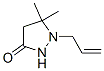 3-Pyrazolidinone, 5,5-dimethyl-1-(2-propenyl)- (9CI) CAS#: 131390-87-9