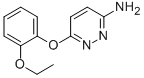 3-Pyridazinamine, 6-(2-ethoxyphenoxy)- CAS#: 121041-43-8