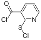 3-Pyridinecarbonyl chloride, 2-(chlorothio)- (9CI) CAS#: 156896-55-8