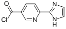 3-Pyridinecarbonyl chloride, 6-(1H-imidazol-2-yl)- (9CI) CAS#: 117668-37-8