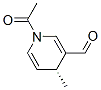 3-Pyridinecarboxaldehyde, 1-acetyl-1,4-dihydro-4-methyl-, (R)- (9CI) CAS#: 154819-41-7